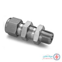 bulkhead-male-connector- اتصال نری تابلویی- فیتینگ ابزاردقیقی bulkhead-male-connector- اتصال نری تابلویی- فیتینگ ابزاردقیقی