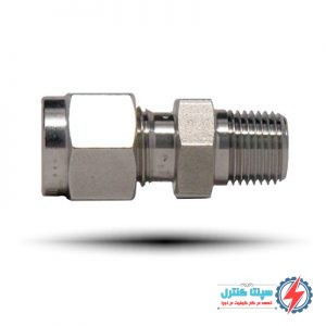 میل کانکتور یا فیتینگ یک سر مهره Male Connector